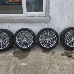 Genuine BMW 18" M Sport Staggered Alloy Wheels & Tyres