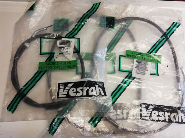 Suzuki RG125 Speedo Cable 85-93