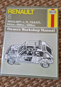 Renault 5 Vintage Haynes Manual