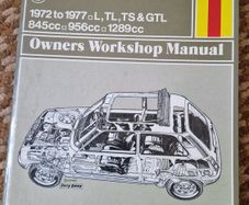Renault 5 Vintage Haynes Manual