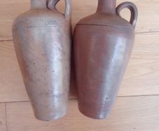 Vintage Stoneware Bottles  X 2