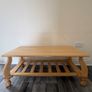 Coffee Table with Storage Shelf Image 2