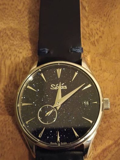 Solas Starlight micro rotor watch