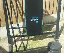 weight bench +weights