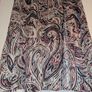 stunning paisley, textured, fully lined fluid skirt from Karen Millen Image 4