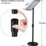 FoxRose Information Stand DIN A3 420 x 297 mm Height Adjustable Stainless Steel Information Stand Image 5