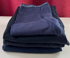 Bundle of Navy School Trousers,Joggers and Long Jones