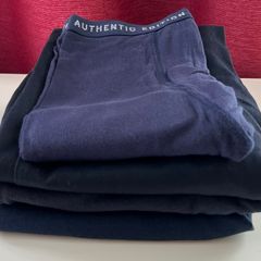 Bundle of Navy School Trousers,Joggers and Long Jones