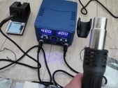 800W SMD Soldering Station Quick Heat Electric Hot Air Gun 2 in 1 Led Display Electric Soldering Iron BGA Rework Welding Station