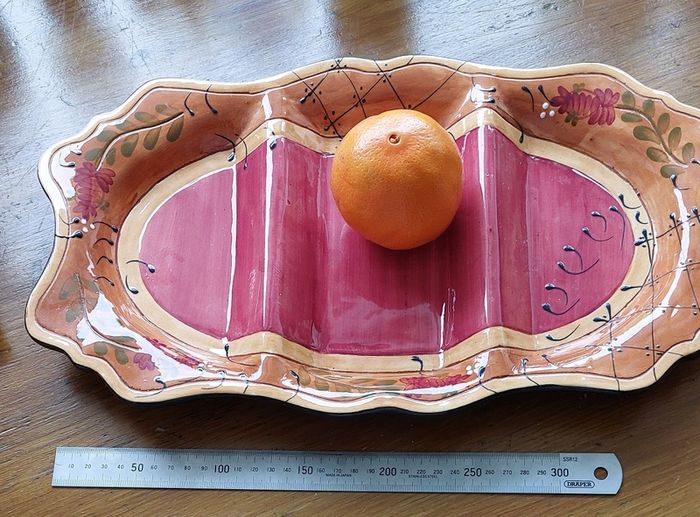 Delph 3 Section serving dish.
