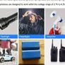 2200mAh Rechargeable 18650 Battery - USB Charging Image 2