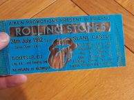 main image for ad Rolling Stones replica concert ticket