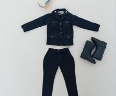 Palitoy Action Man Police Motorcyclist Part Outfit