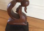Wooden statue