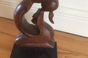 Wooden statue
