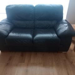 Two Seater Leather Couch