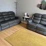 SALE OFFER!! 3+2 Roma Leather Recliner Sofa Image 8