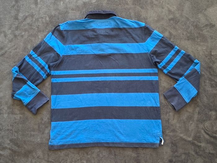 Crew Clothing Men's Striped Rugby Shirt Size Large/XL