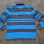 Crew Clothing Men's Striped Rugby Shirt Size Large/XL Image 3