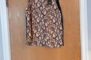 F&amp;F Sleevless  Black Lace Pink/Salmon Top.  S.16.  B.N.W.T