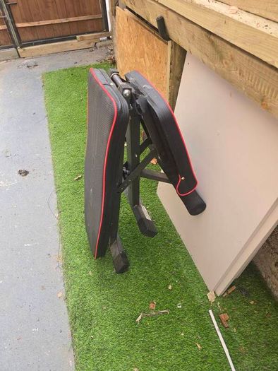 fold up bench