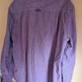 mens SUPERDRY shirt long sleeve 100% cotton purple Size medium Image 8