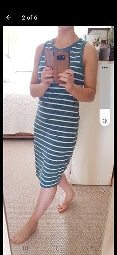 Striped Dress Size 8-10