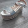 Silver two part platform sandal 3 for 2 on all clothing, jewellery and footwear Image 10