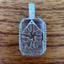 Vera Wang Large Silver Pendant Image 4