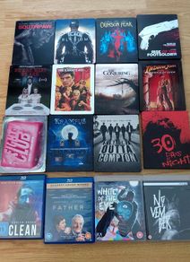 Steelbooks and Blu rays