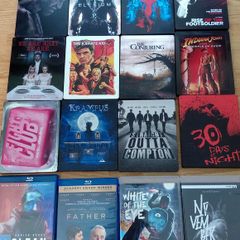 Steelbooks and Blu rays