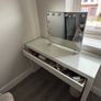 makeup desk with mirror Image 2