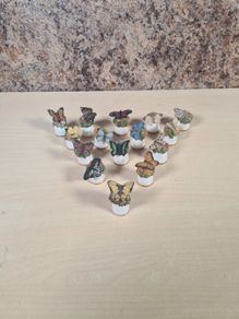 Scotland Direct Butterfly thimble set collection x 15 Sutherland England vintage