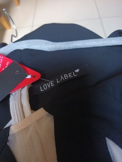 Love Label  Black Dress.  S.16.   B.N.W.T