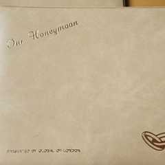2 honeymoon photo albums