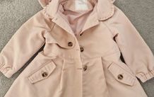 Next Pink Trench Coat 2-3 years