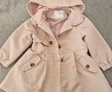 Next Pink Trench Coat 2-3 years