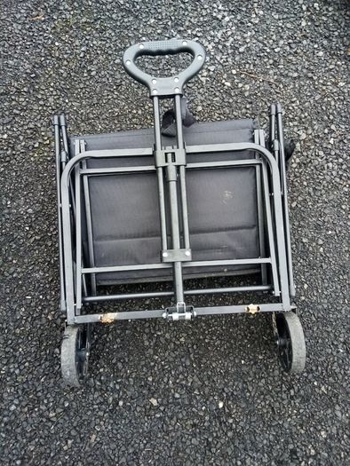 Folding trolley cart