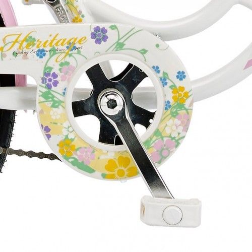 11" Viking Crystal Girls Comfort, Single Speed 20", Pearl White