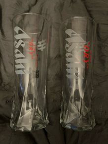 Asahi beer Official Pint Glasses