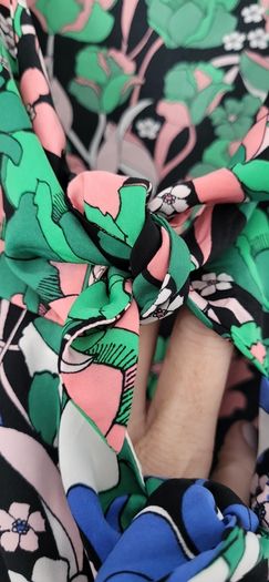 ZARA floral double tie-front bodysuit Sz S (Fit 8UK) - Bnwot - Rrp 24.99