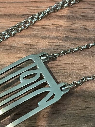 Terrible Beauty Grace Pendant Silver