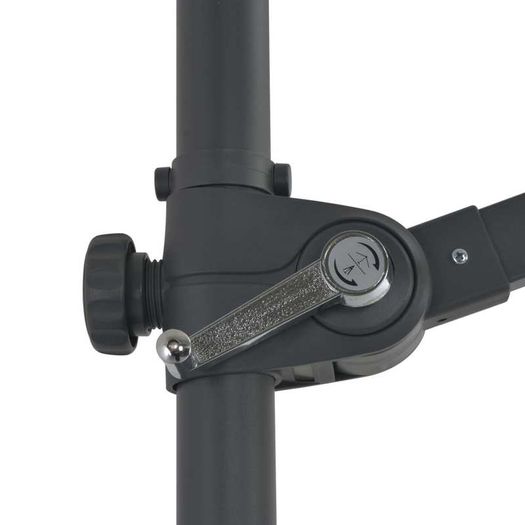 Cantilever Umbrella with Steel Pole Bordeaux Red 300 cm