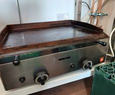 Lpg gas griddle