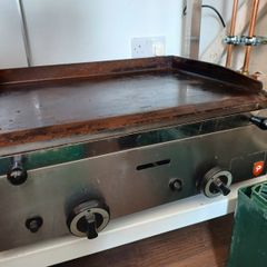 Lpg gas griddle