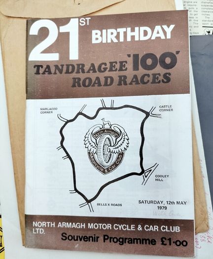 Vintage motorcycle literature