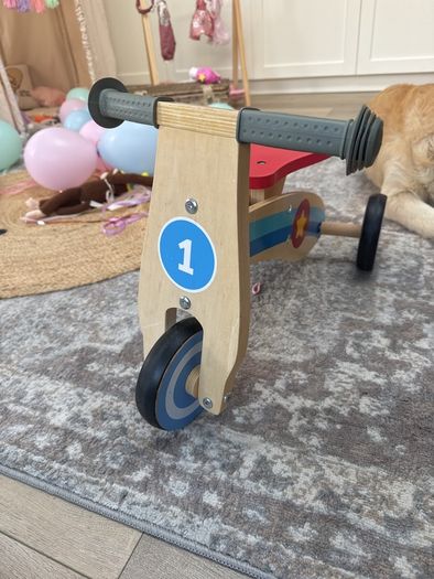 wooden bike