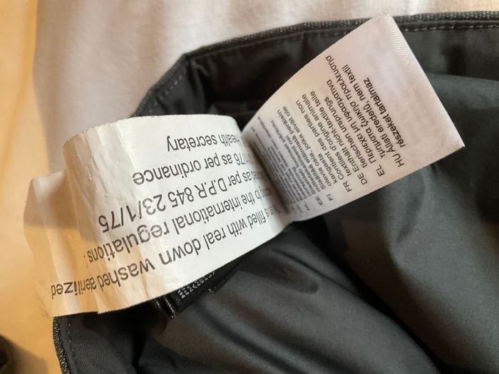 Genuine The North Face grey winter ski jacket school coat down insulated parka coat