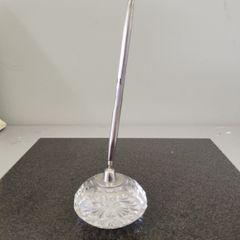 waterford crystal paperweight pen