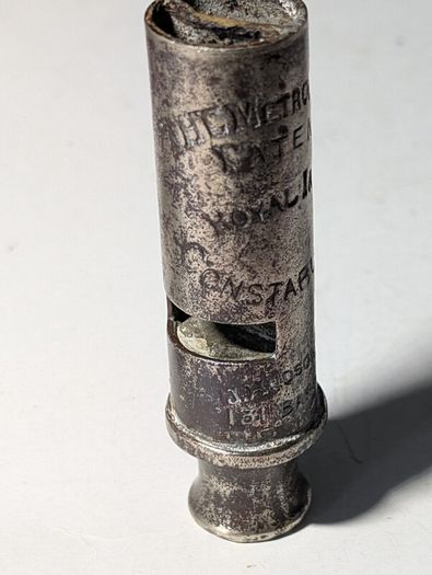 Royal Irish Constabulary whistle